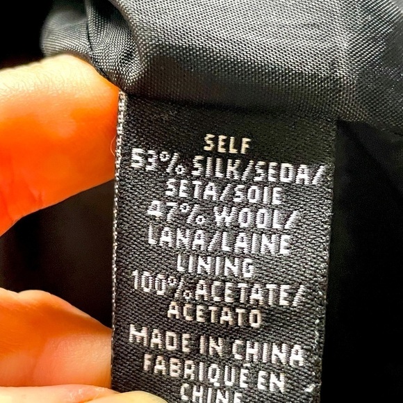 Tibi New York Silk Shift Dress | Size 0 | Black & White Stripes - Picture 12 of 15